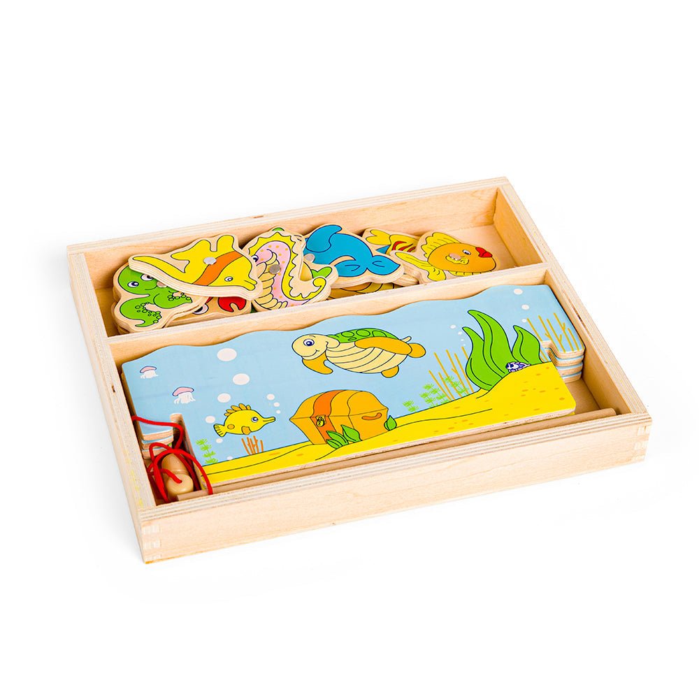 Fishing Game - Wooden Toy - Toby Tiger