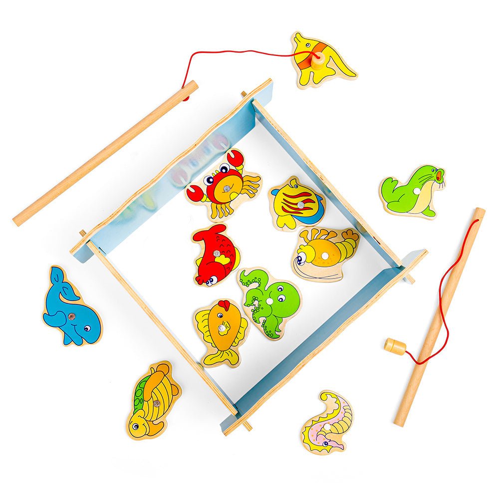 Fishing Game - Wooden Toy - Toby Tiger