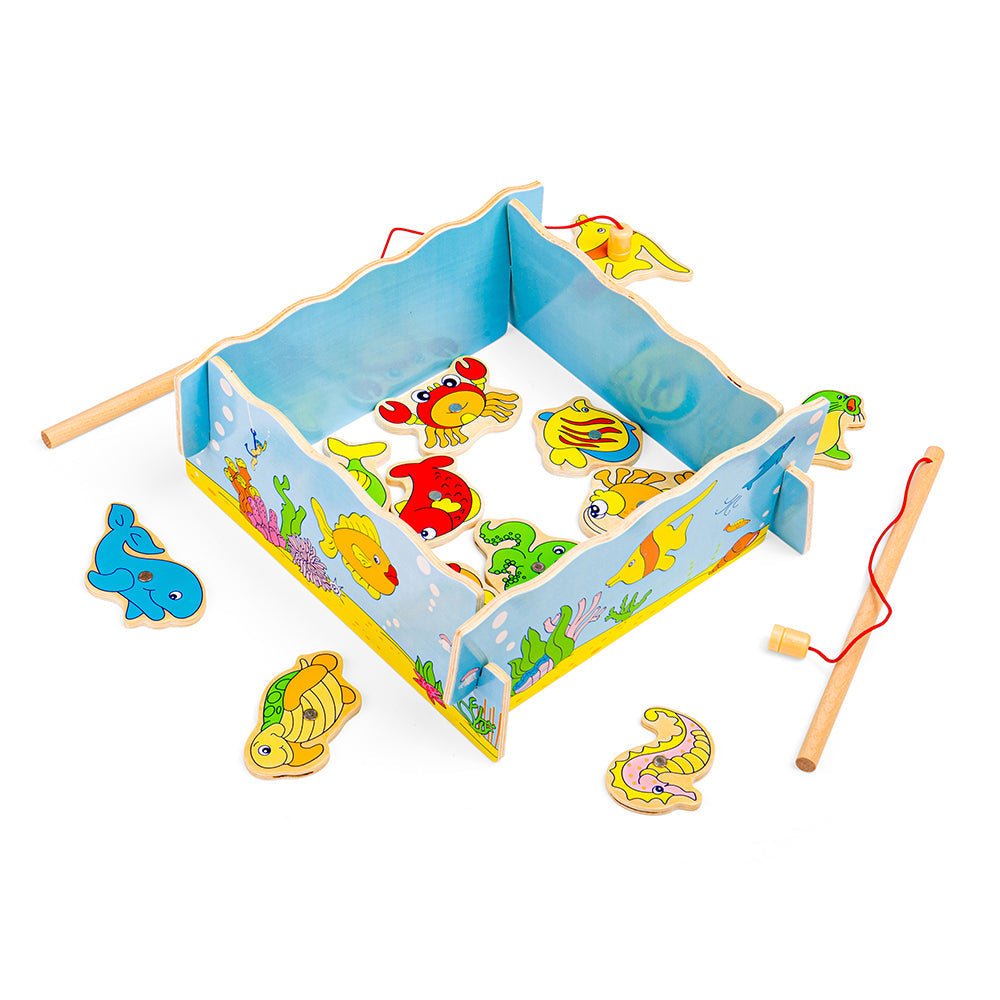 Fishing Game - Wooden Toy - Toby Tiger