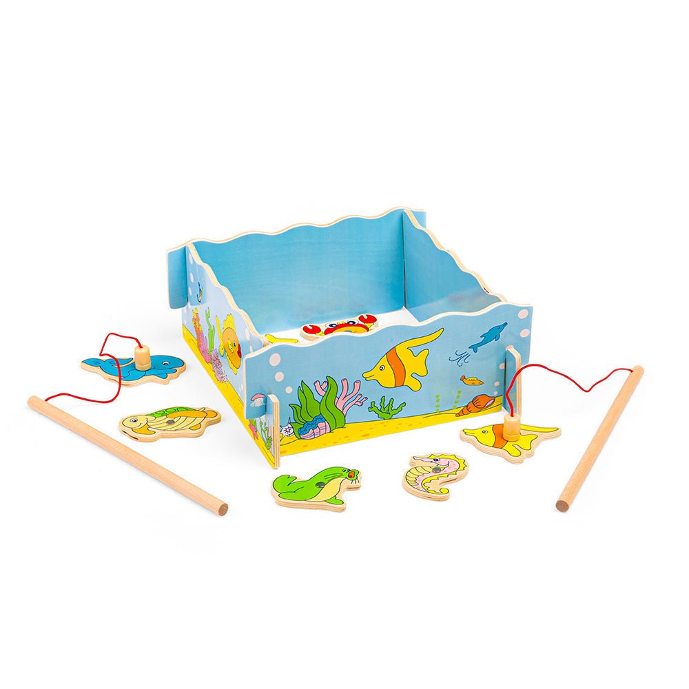 Fishing Game - Wooden Toy - Toby Tiger