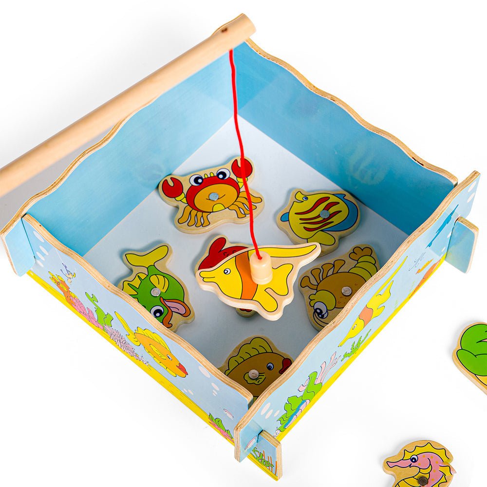 Fishing Game - Wooden Toy - Toby Tiger