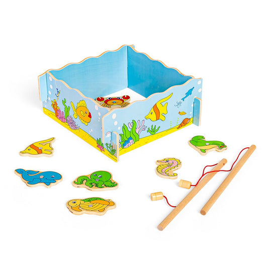 Fishing Game - Wooden Toy - Toby Tiger