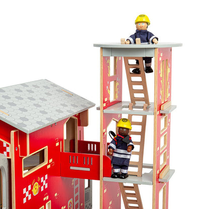 City Fire Station Bundle - Wooden Toy - Toby Tiger