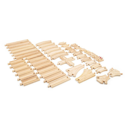 Train Track Expansion Bundle (49 Pieces) - Toby Tiger