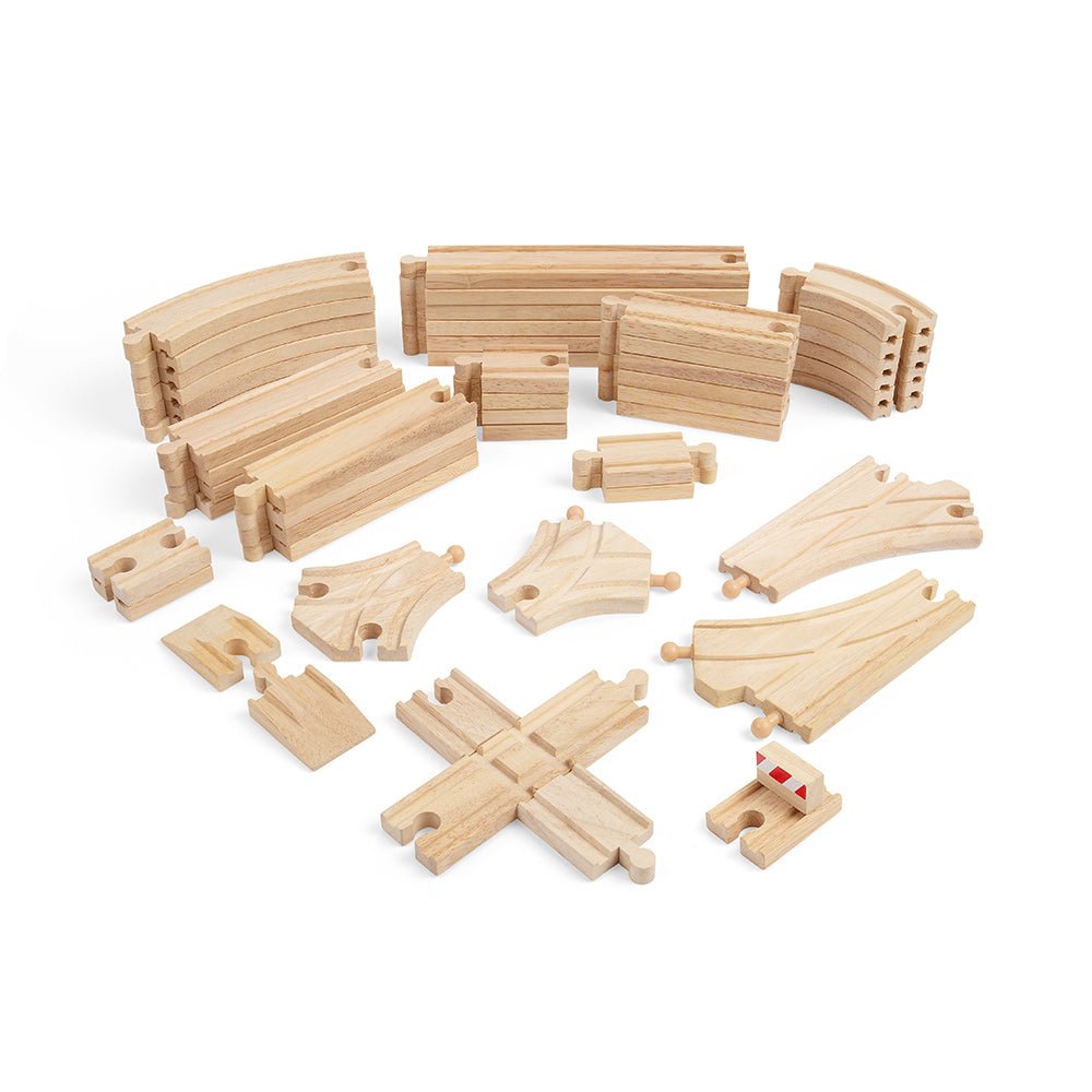 Train Track Expansion Bundle (49 Pieces) - Toby Tiger