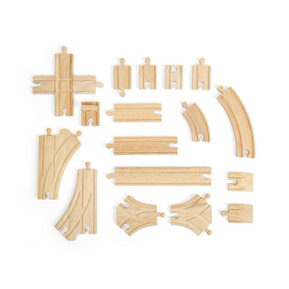 Train Track Expansion Bundle (49 Pieces) - Toby Tiger