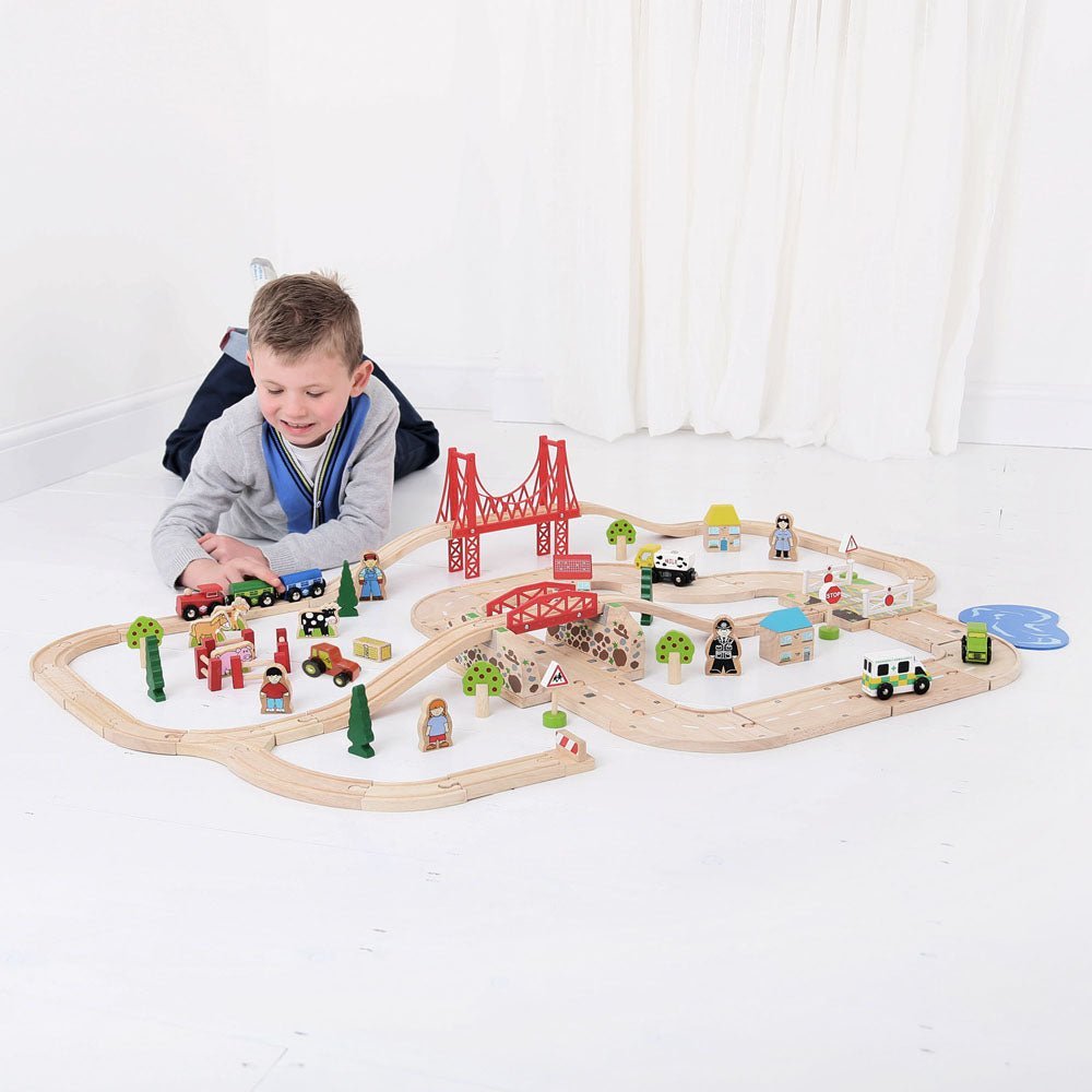 Road & Rail Train Set - Toby Tiger UK Retail