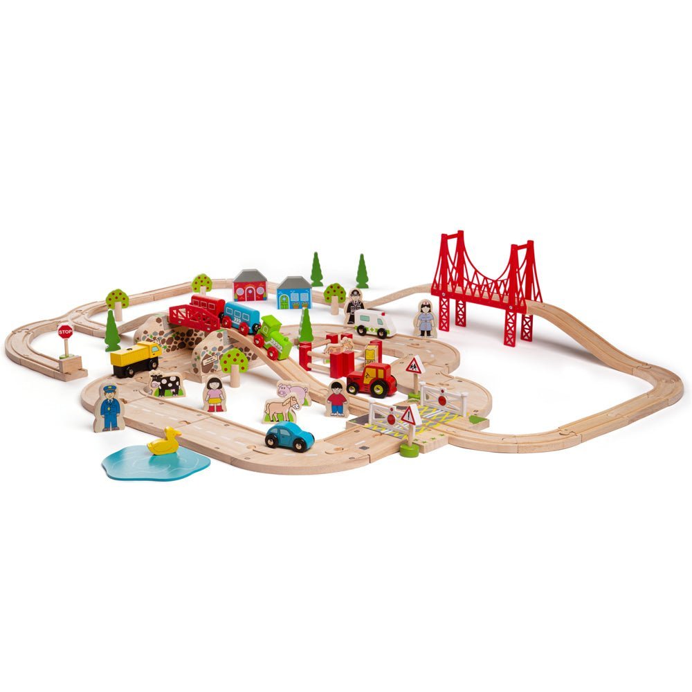 Road & Rail Train Set - Toby Tiger UK Retail