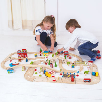 City Road and Railway Set - Toby Tiger UK Retail