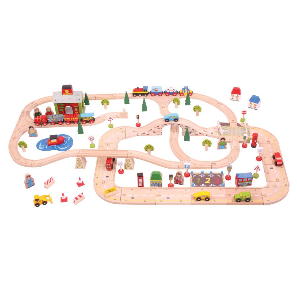 City Road and Railway Set - Toby Tiger UK Retail