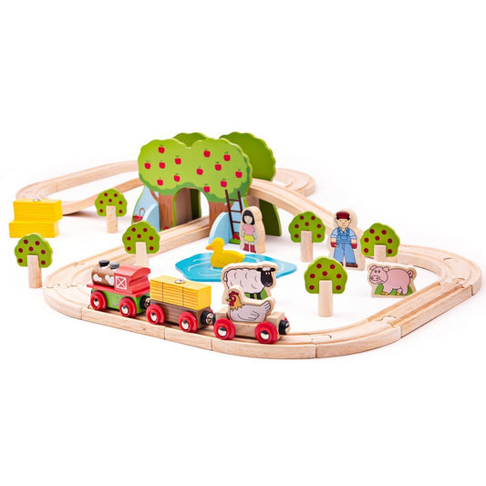 Farm Train Set - Toby Tiger UK Retail