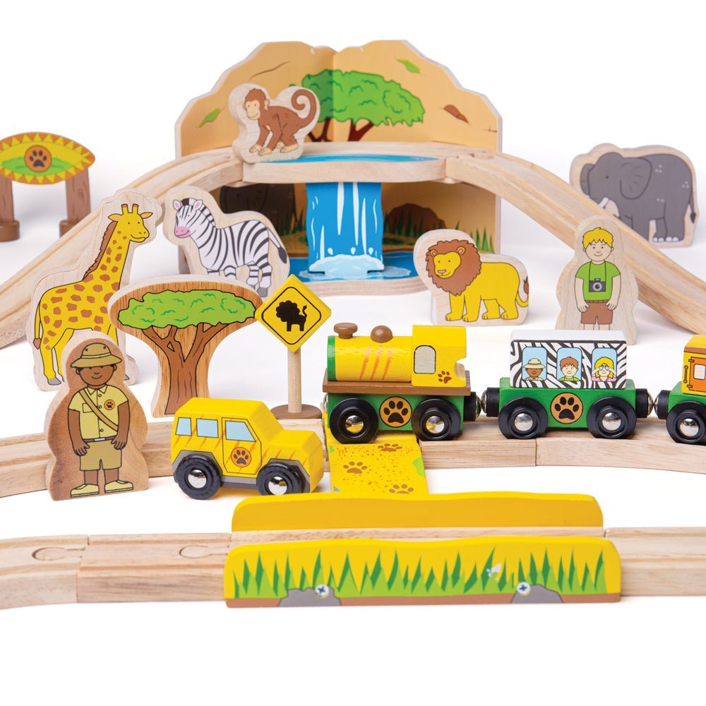 Safari Train Set - Toby Tiger UK Retail