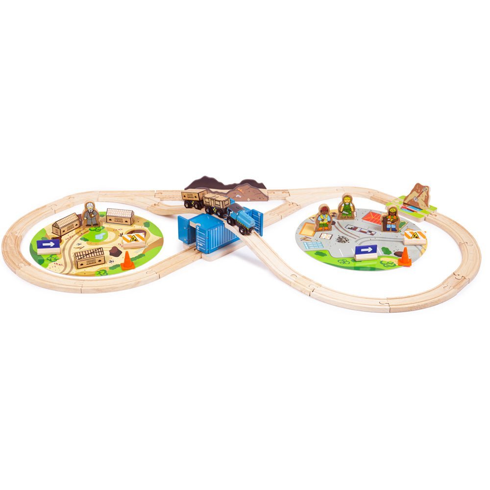 Construction Train Set - Toby Tiger UK Retail