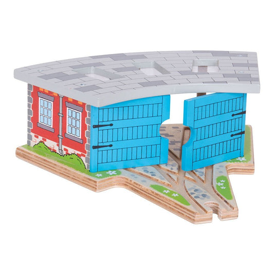 Triple Engine Shed - Toby Tiger UK Retail