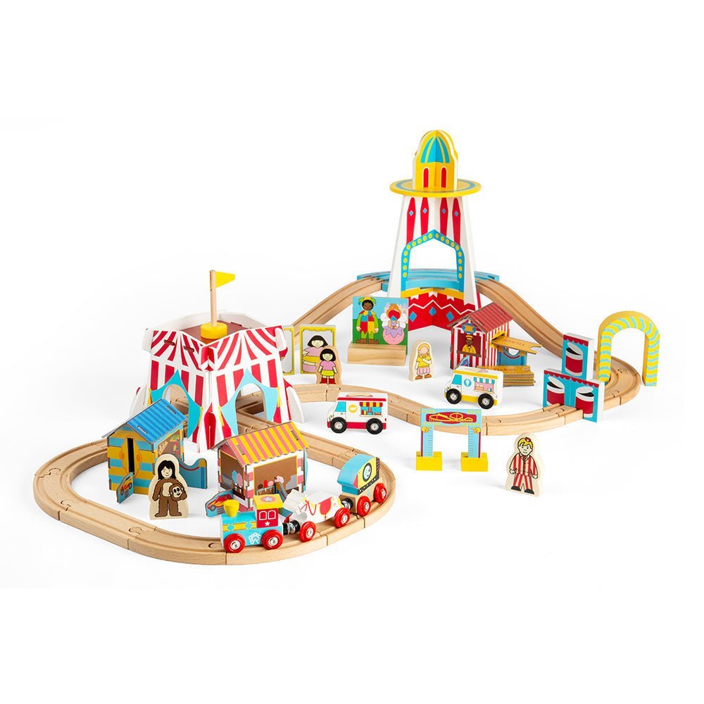 Fun Fair Train Set - Toby Tiger UK Retail