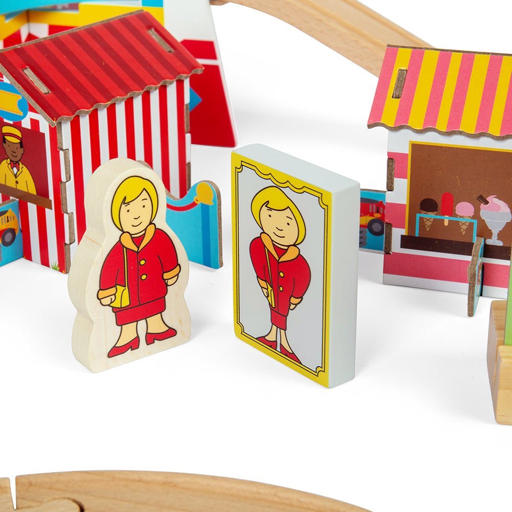 Fun Fair Train Set - Toby Tiger UK Retail