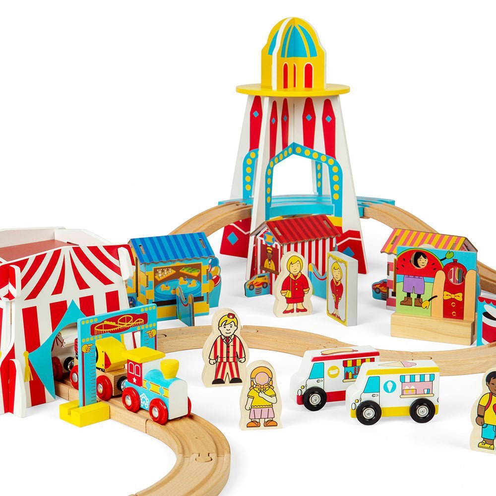 Fun Fair Train Set - Toby Tiger UK Retail