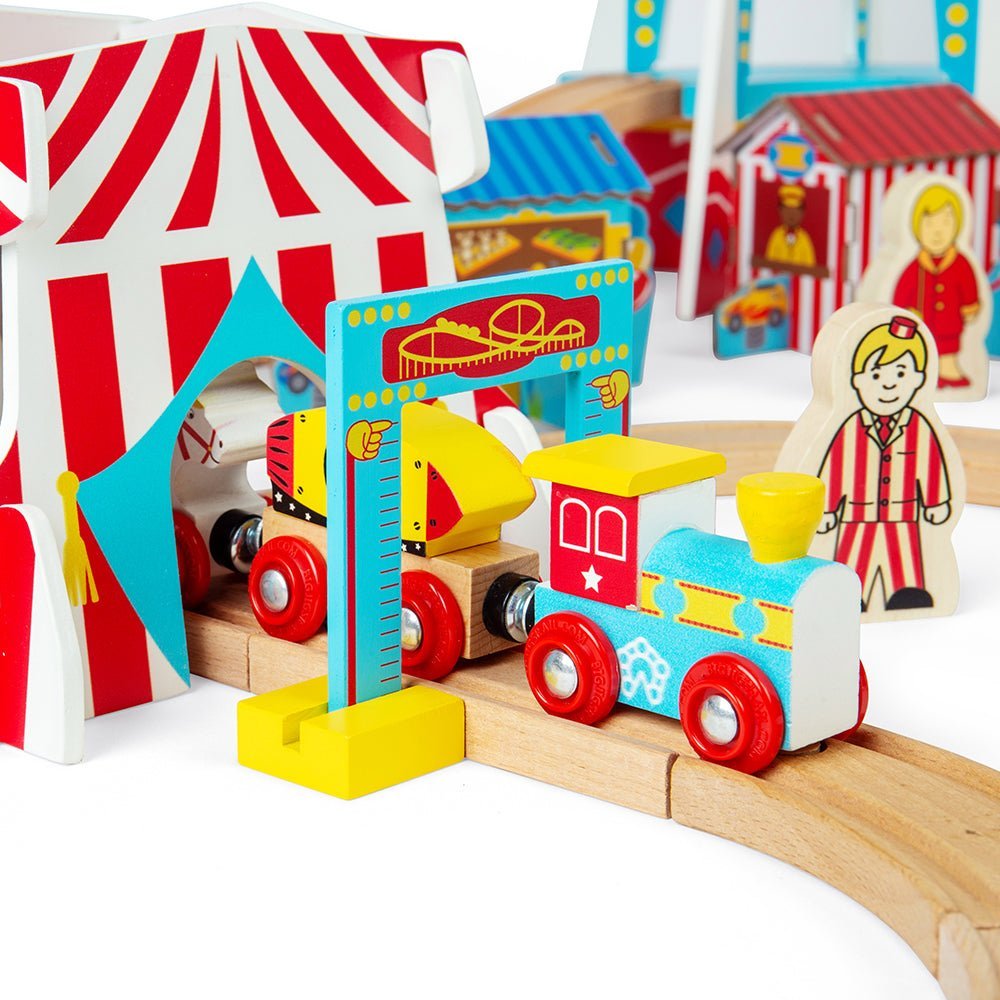 Fun Fair Train Set - Toby Tiger UK Retail