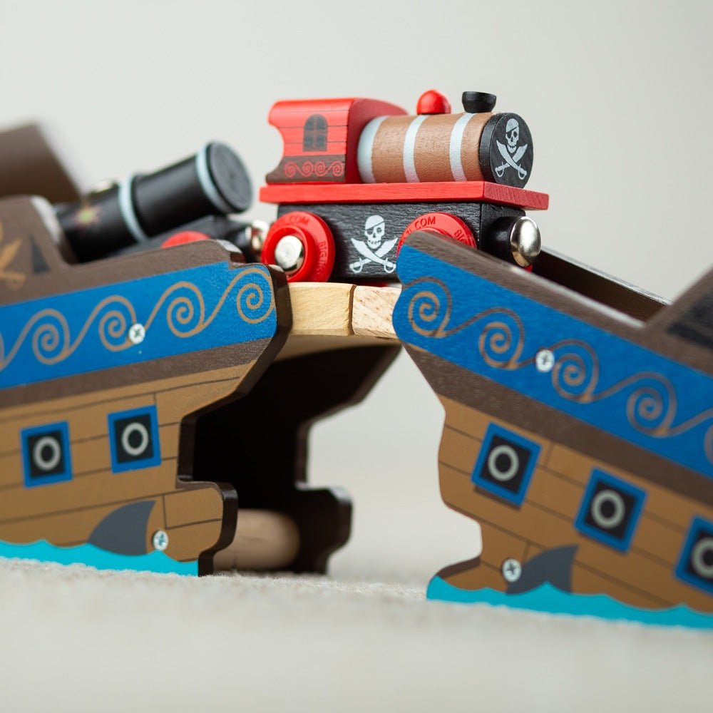 Pirate Train - Wooden Toy - Toby Tiger