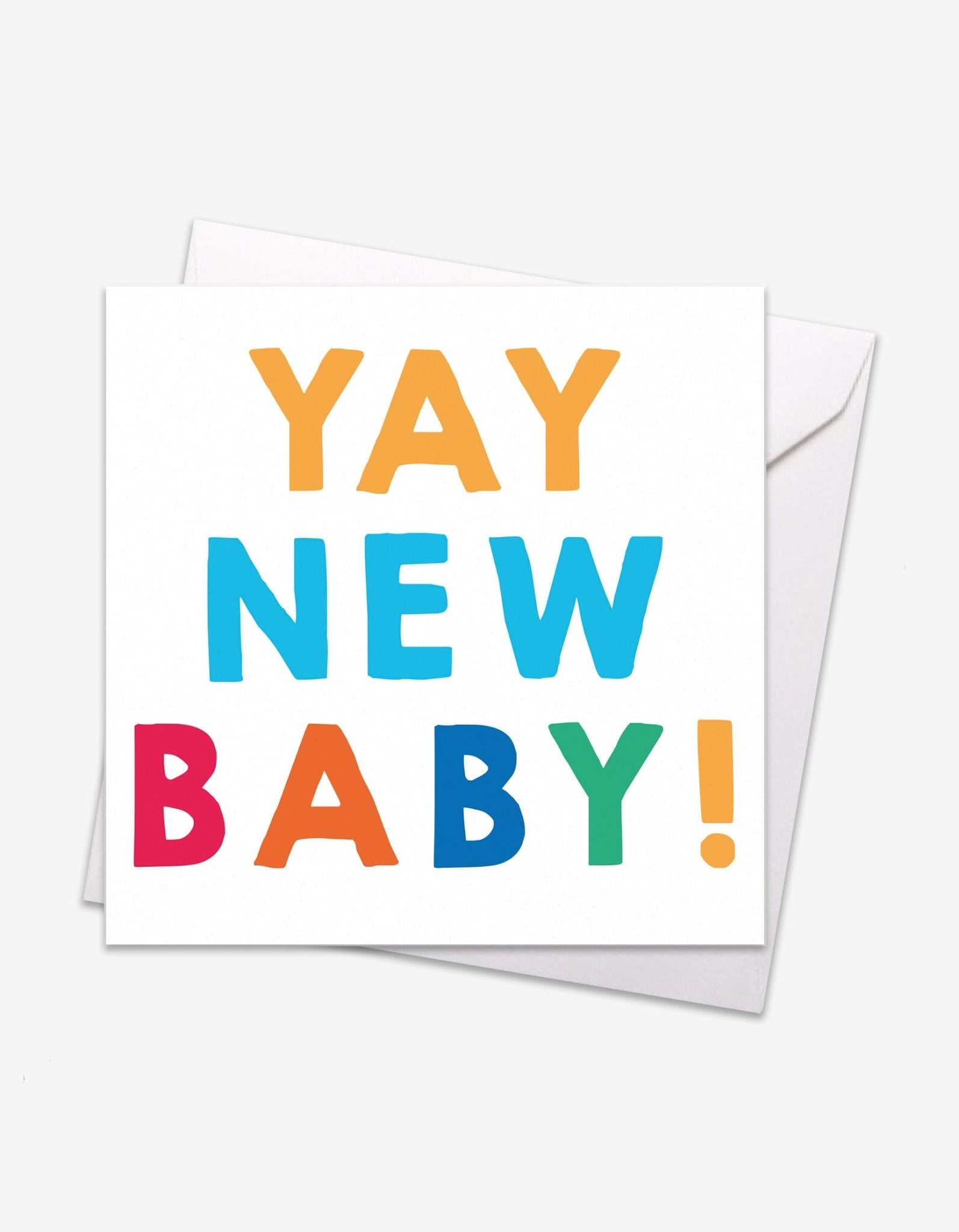 YAY! New Baby Card - Toby Tiger UK Retail