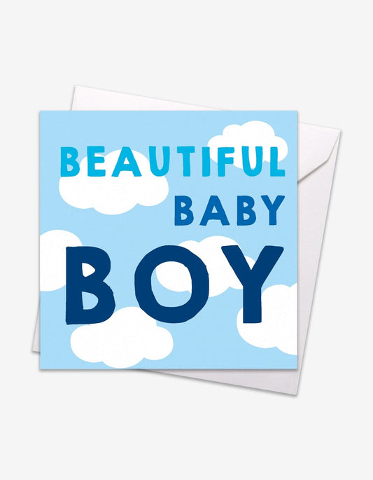 Beautiful Baby Boy Card - Toby Tiger UK Retail