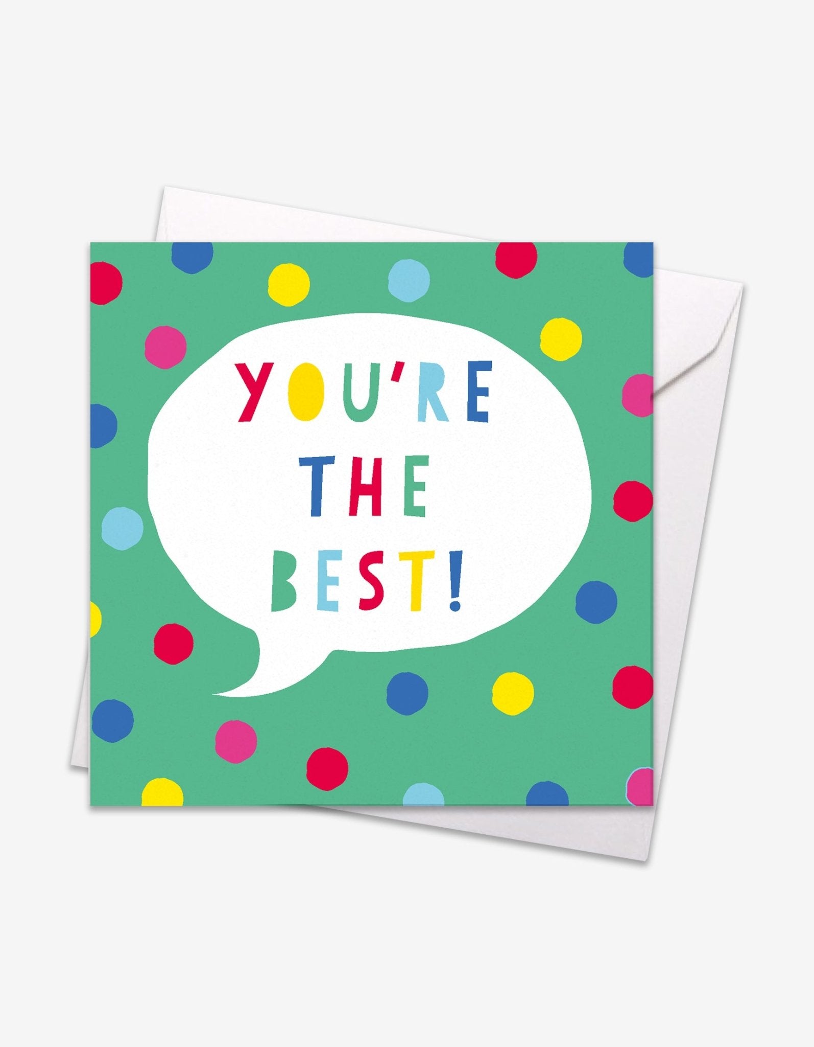 You're the Best Speech Bubble Card - Toby Tiger UK Retail