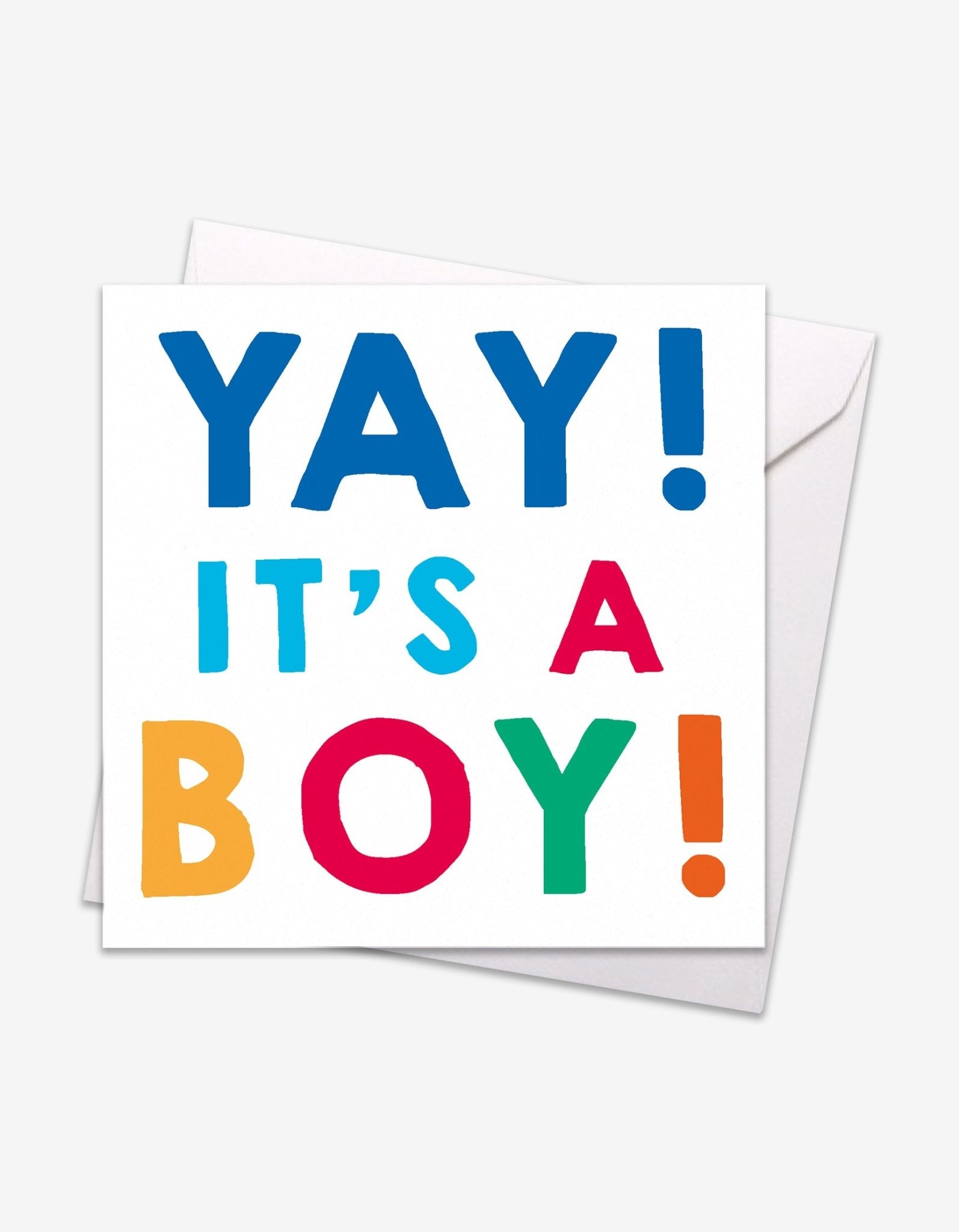 YAY! It's a Boy Cards - Toby Tiger UK Retail