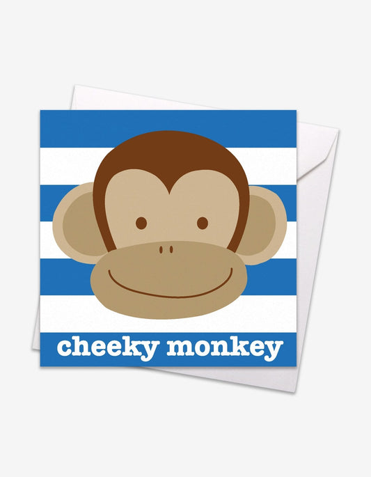 Cheeky Monkey Card - Toby Tiger UK Retail