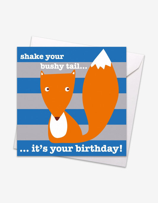 Fox Birthday Card - Toby Tiger UK Retail