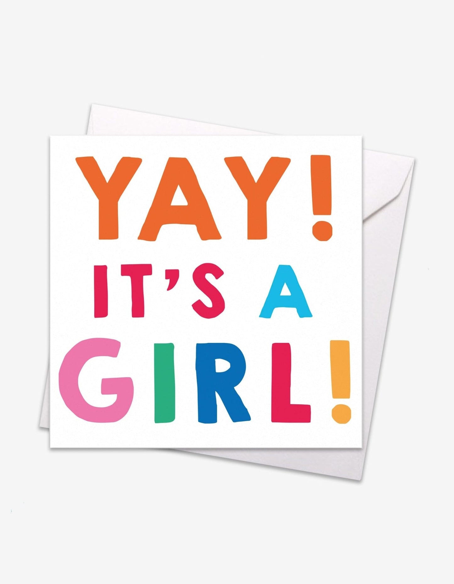 YAY! It's a Girl Card - Toby Tiger UK Retail