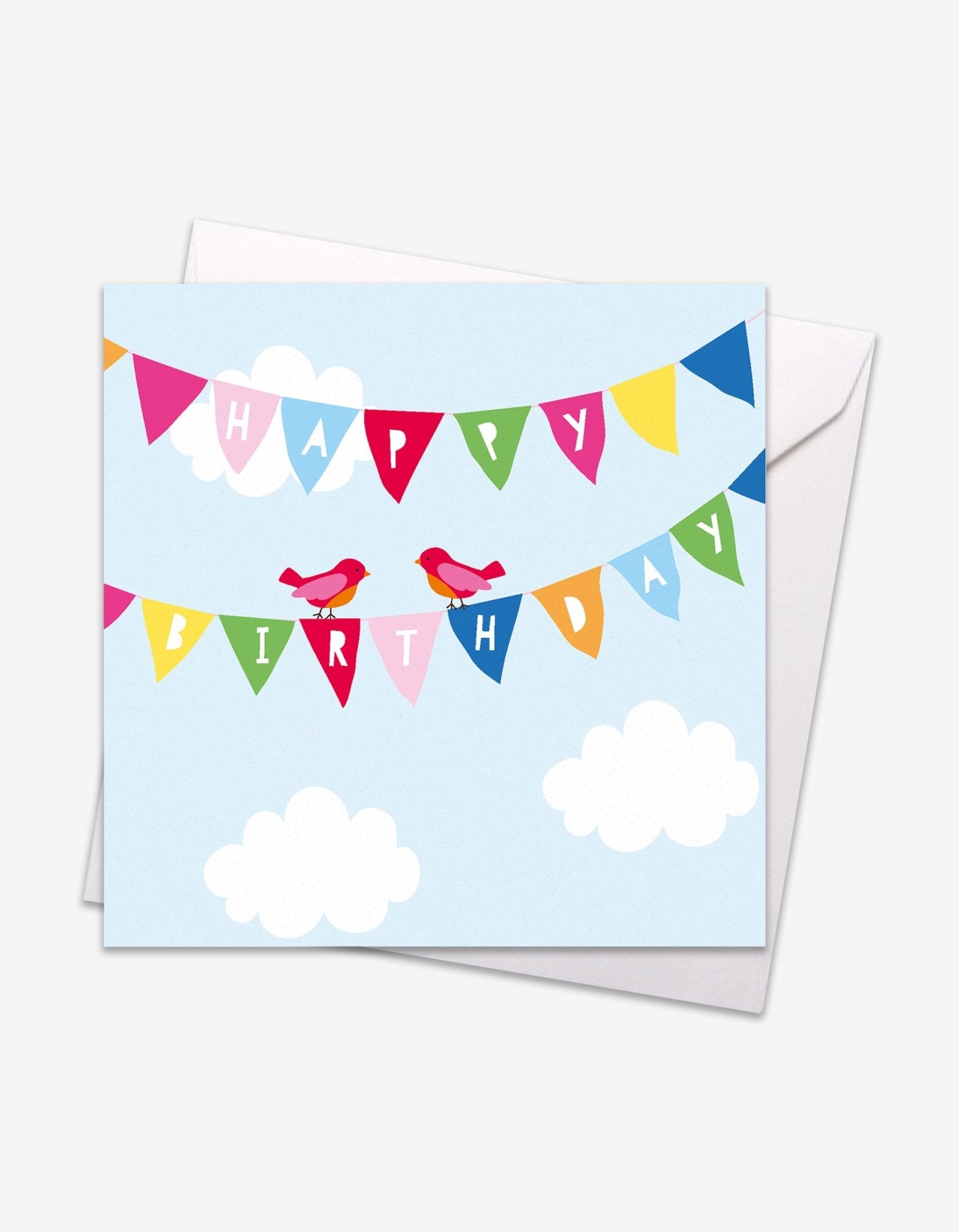 Bunting Birthday Card - Toby Tiger UK Retail