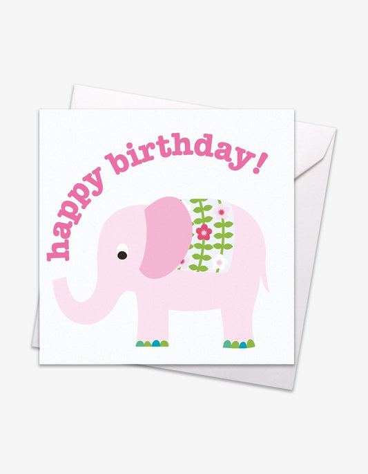 Elephant Birthday Card - Toby Tiger UK Retail