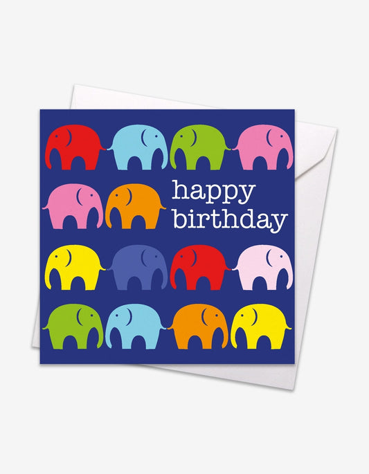 Multi Elly Birthday Card - Toby Tiger UK Retail