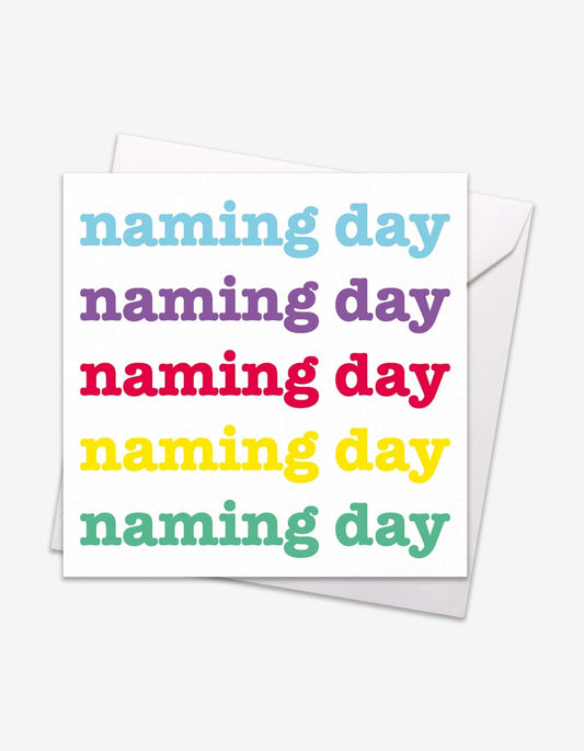 Naming Day Card - Toby Tiger UK Retail