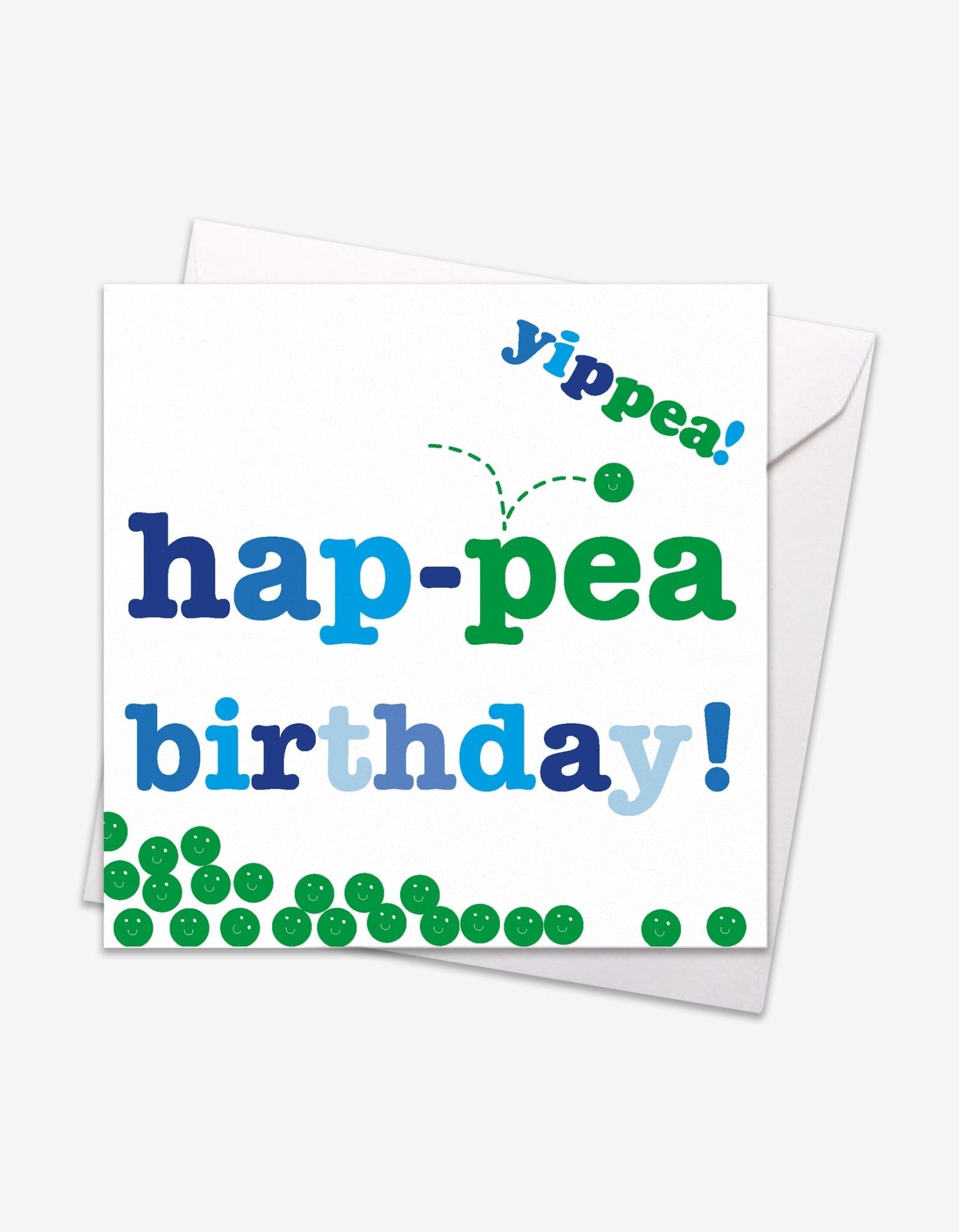 Hap - pea Birthday Card - Toby Tiger UK Retail