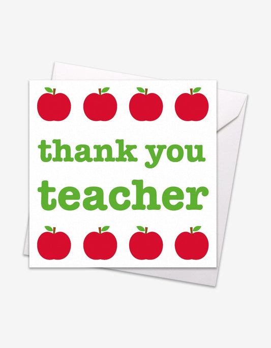 Thank You Teacher Card - Toby Tiger UK Retail