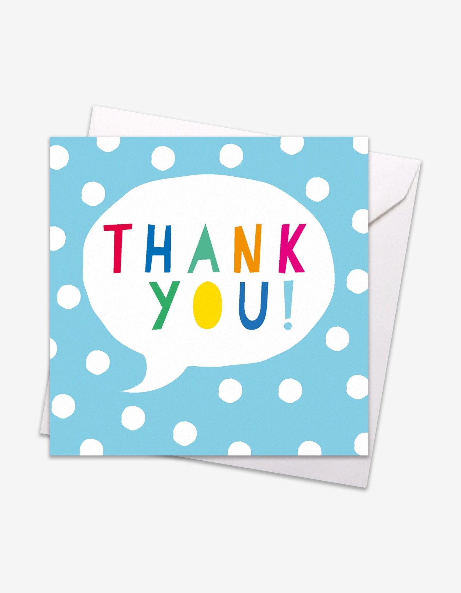 Thank You Speech Bubble Card - Toby Tiger UK Retail