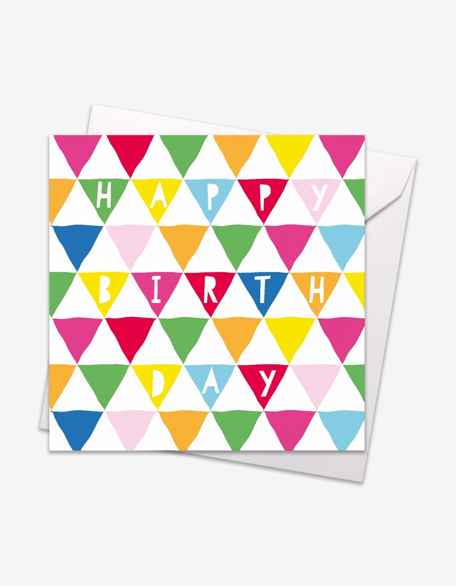 Triangle Birthday Card - Toby Tiger UK Retail