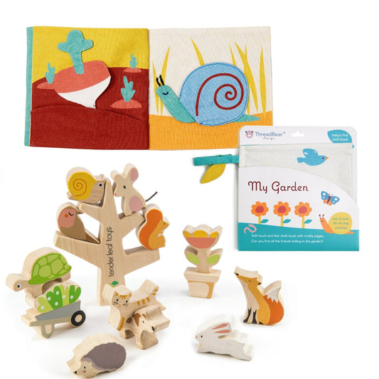 Garden Stacker & Garden Book Bundle - Toby Tiger UK Retail