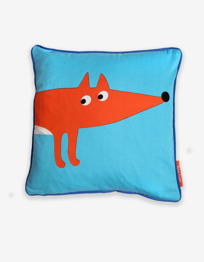 Blue Fox Cushion Cover - Toby Tiger UK Retail