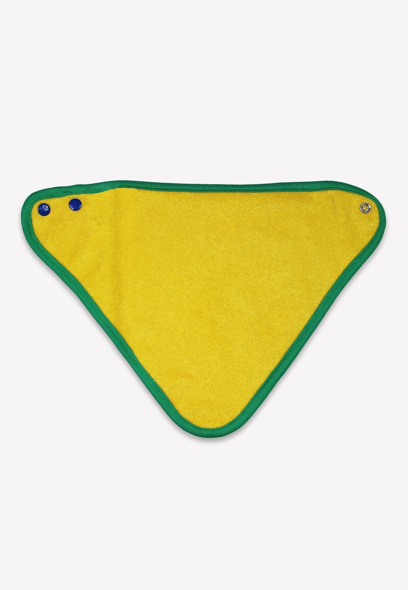 Organic Hillside Tractor Print Dribble Bib - Toby Tiger