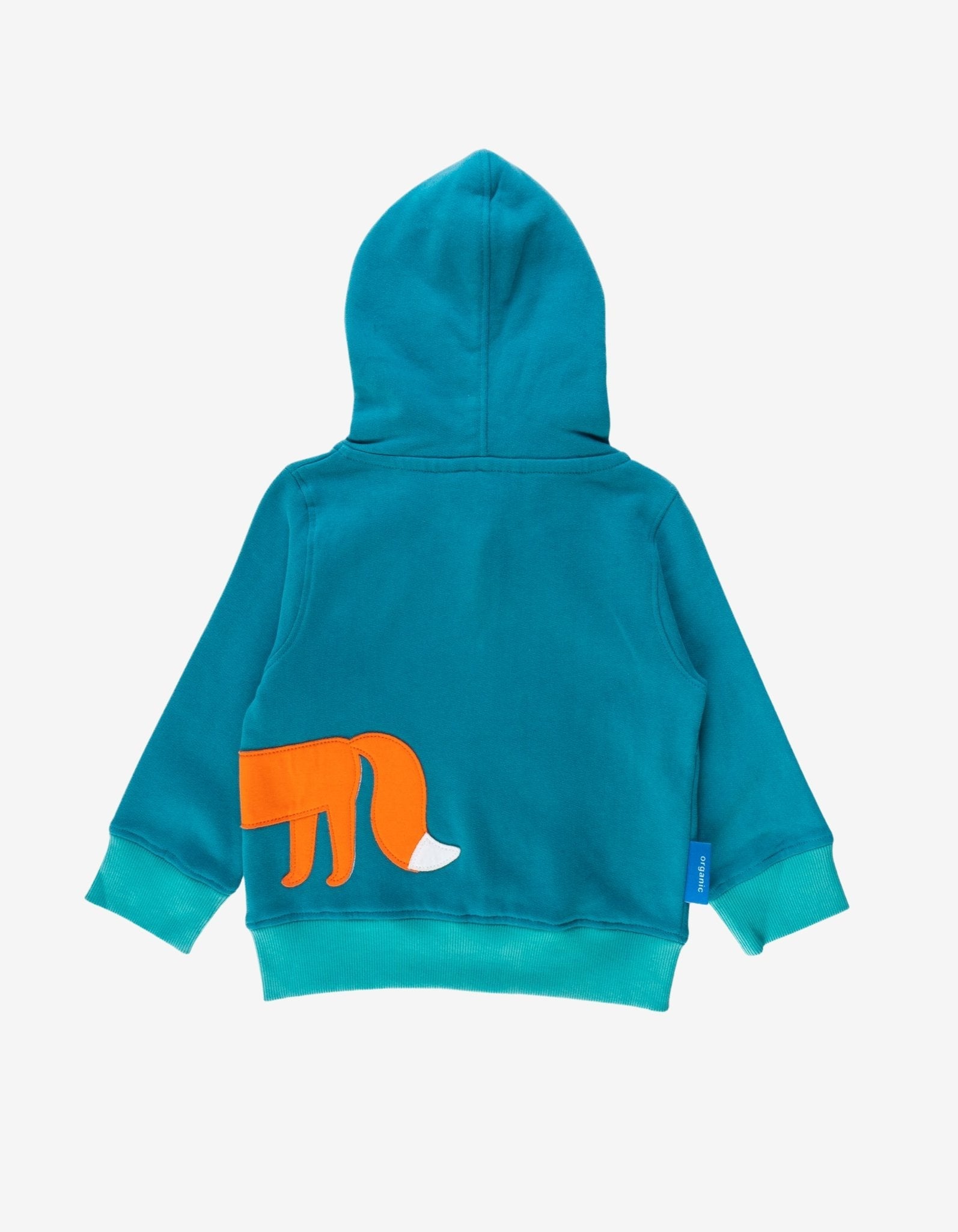 Organic Fox Applique Hoodie - Toby Tiger UK Retail