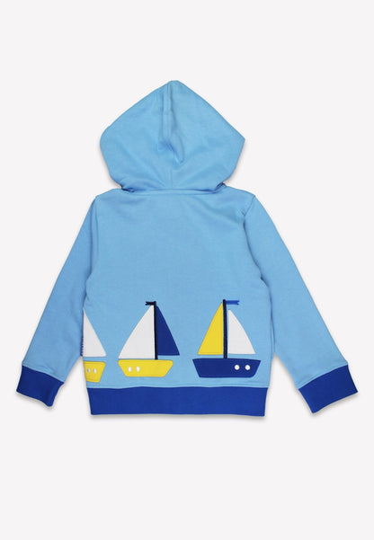 Organic St Ives Applique Hoodie - Toby Tiger