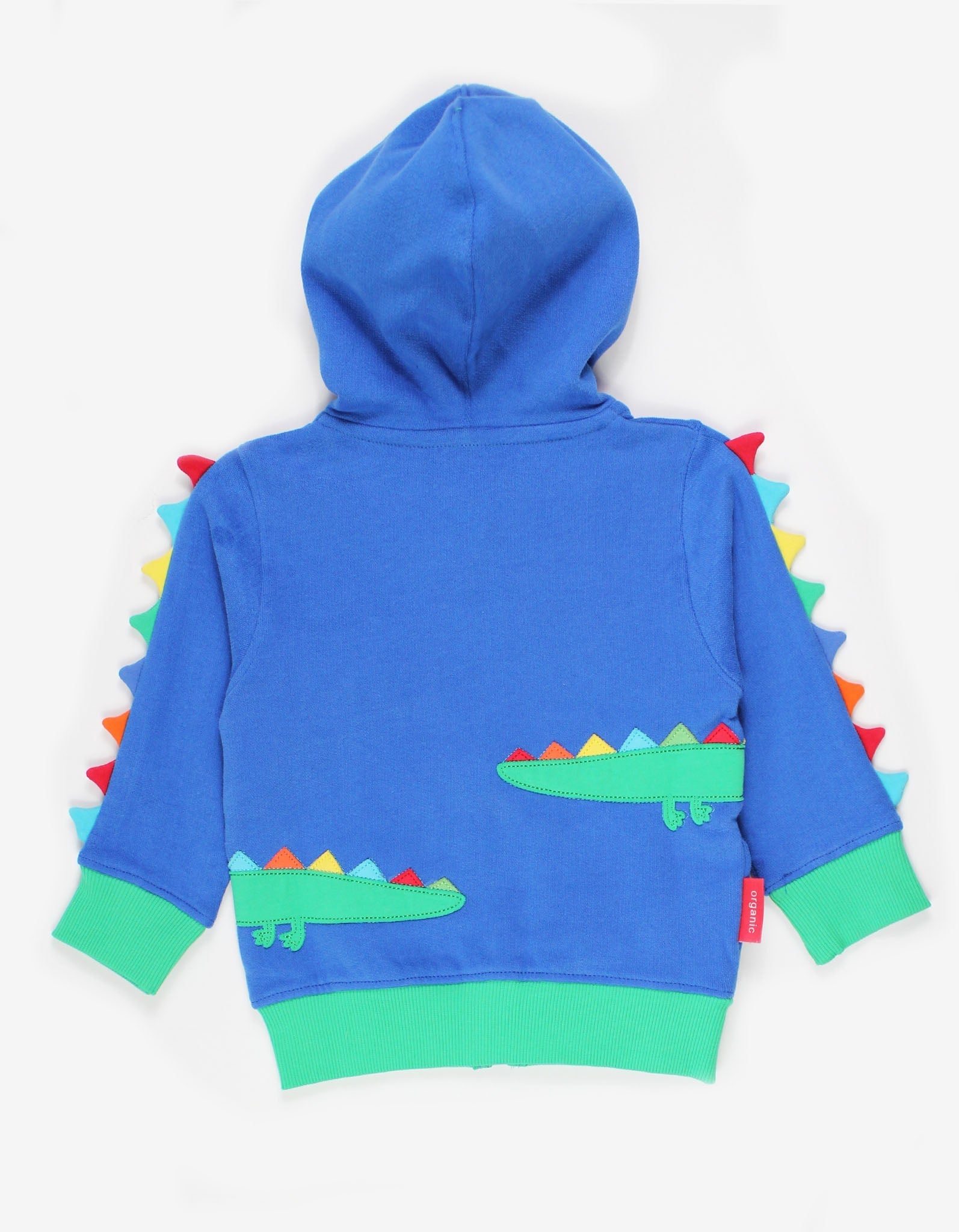 Organic Crocodile Applique Hoodie - Toby Tiger UK Retail