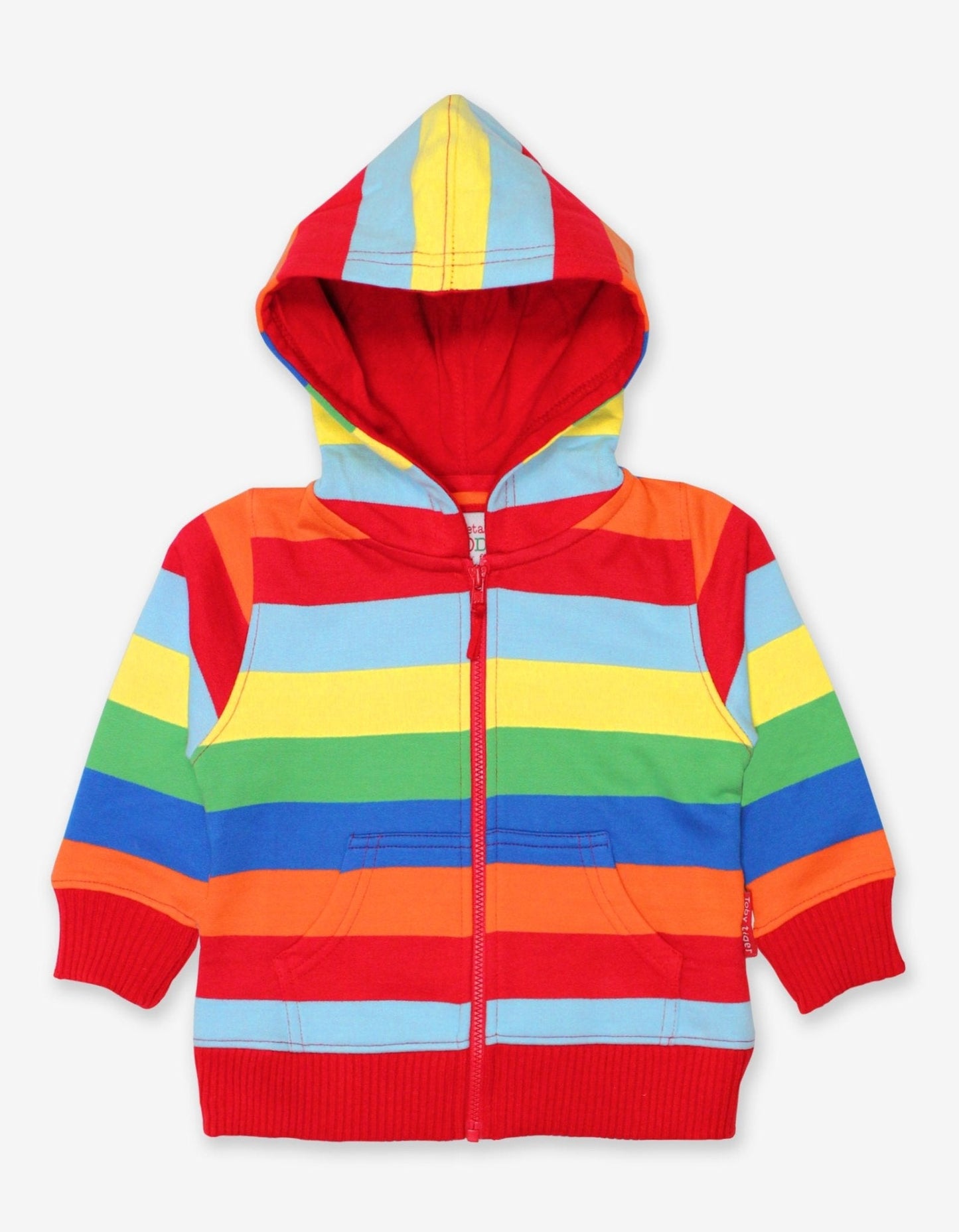 Organic Multi Stripe Hoodie - Toby Tiger UK Retail