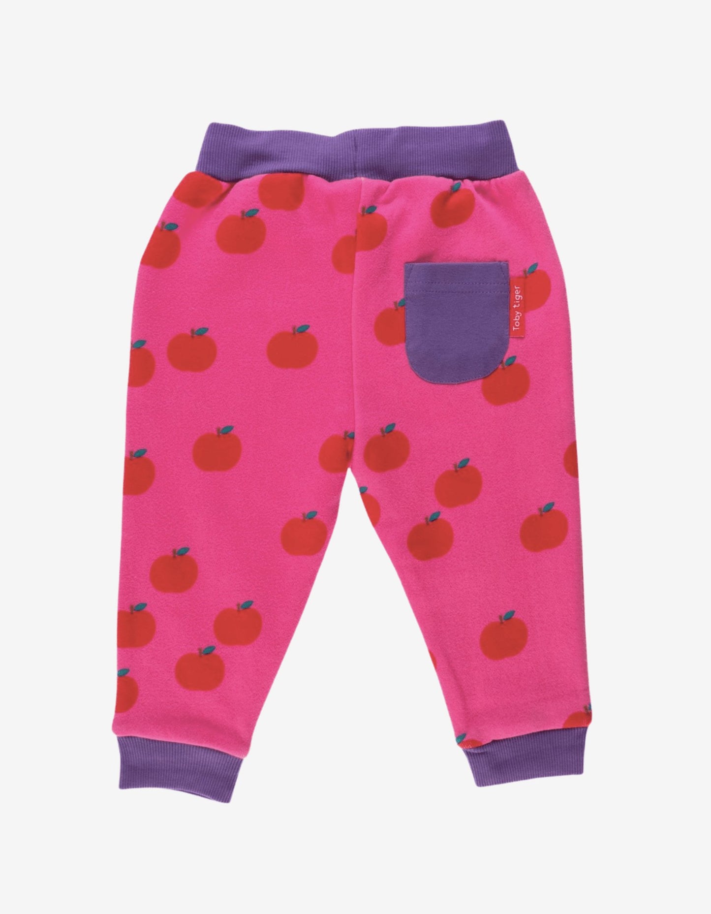 Organic Apple Print Joggers - Toby Tiger UK Retail