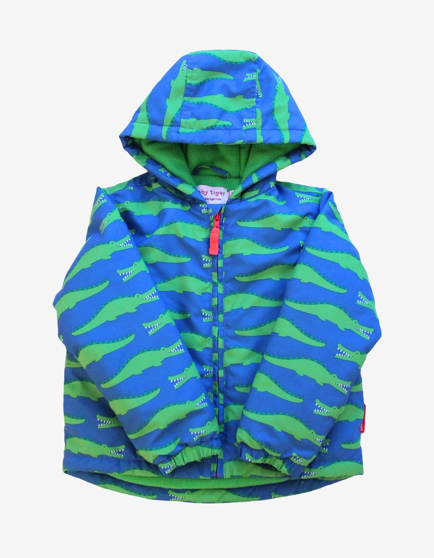 Crocodile Padded Jacket - Toby Tiger UK Retail