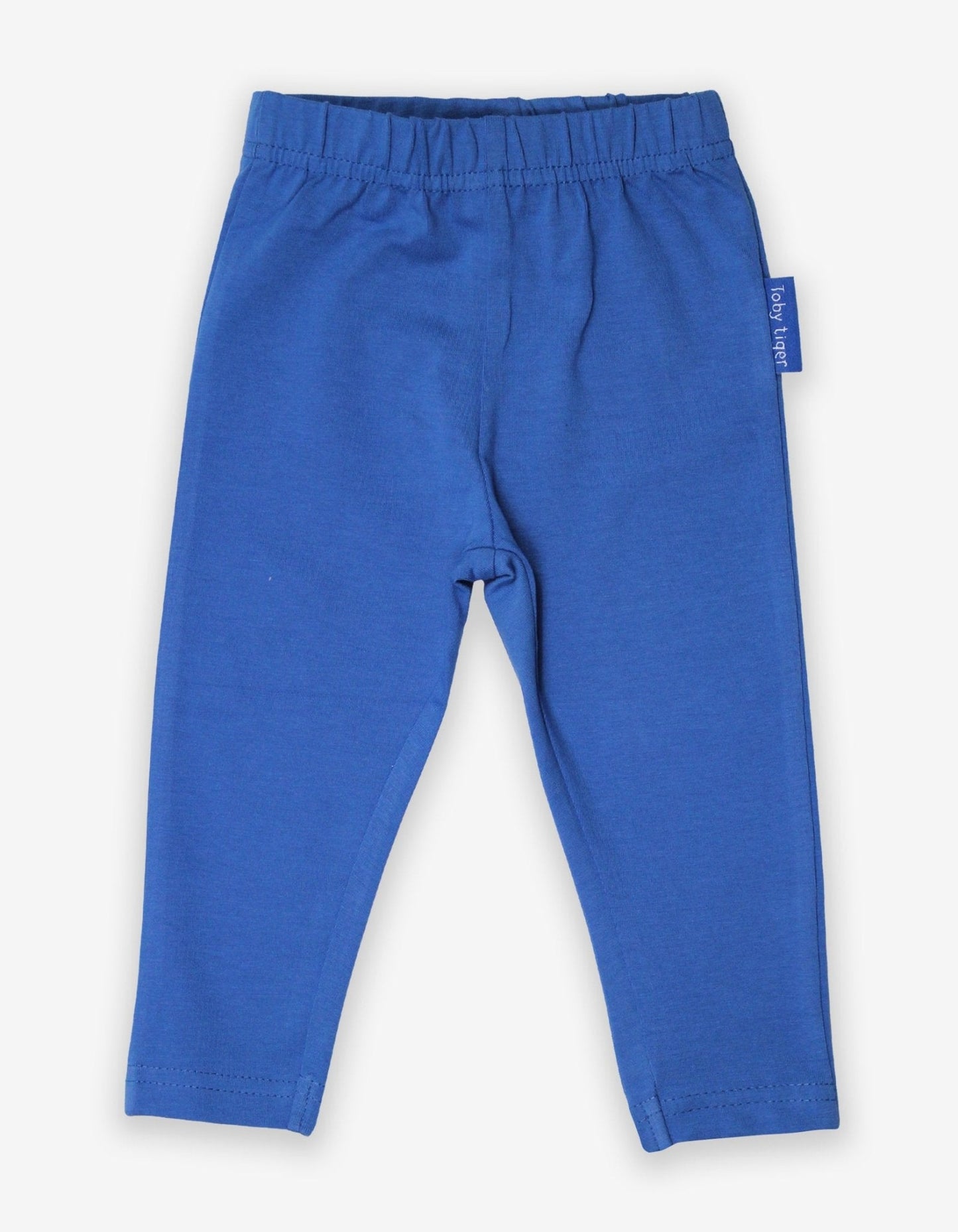 Organic Blue Basic Leggings - Toby Tiger UK Retail