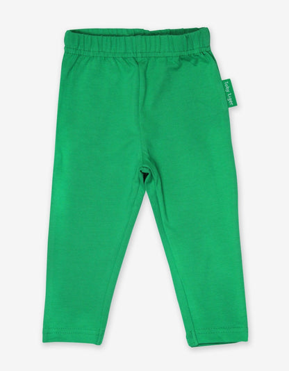 Organic Green Basic Leggings - Toby Tiger UK Retail