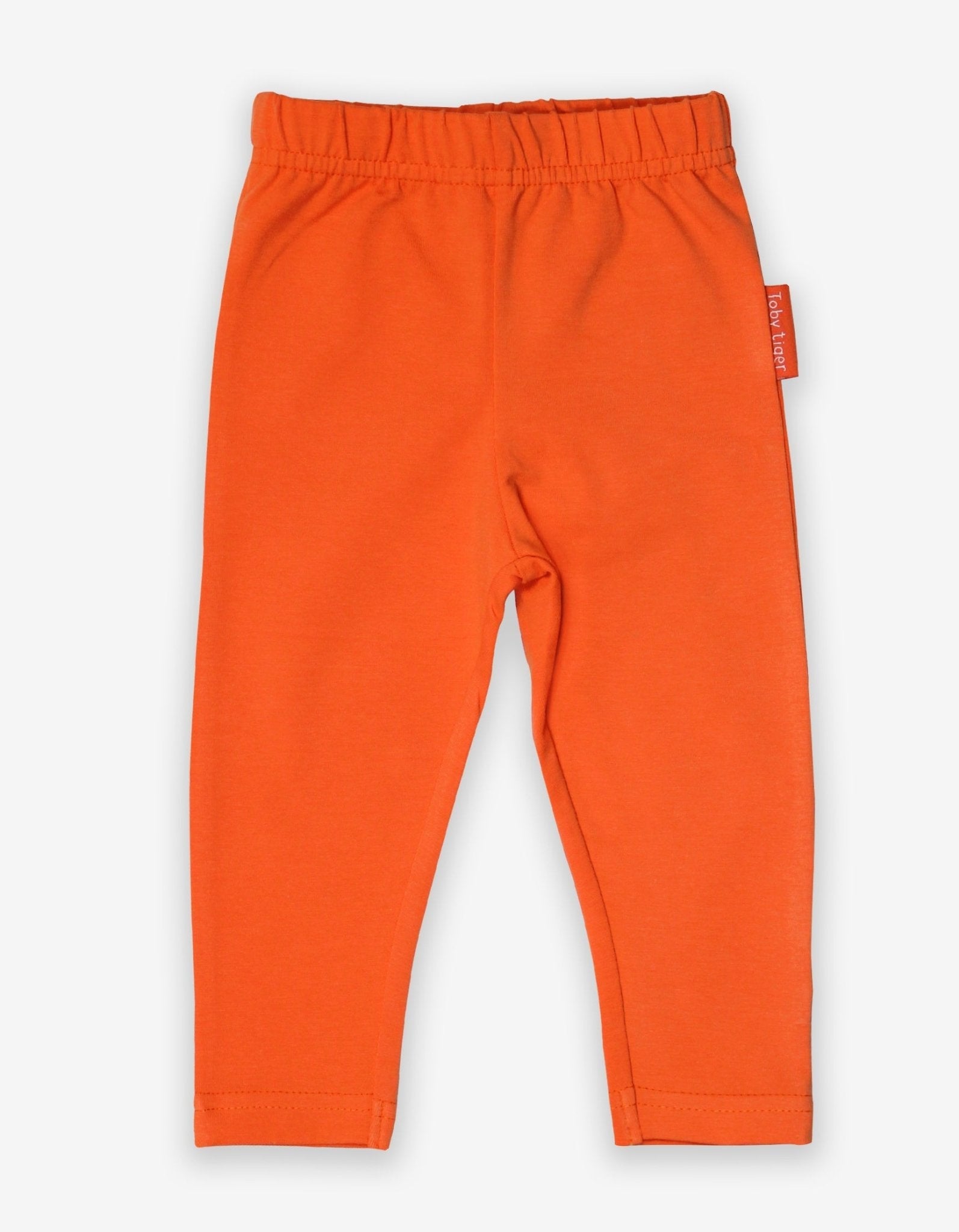 Organic Orange Basic Leggings - Toby Tiger UK Retail